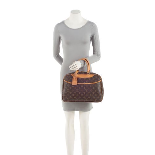 Louis Vuitton Vintage Monogram Canvas Deauville Satchel