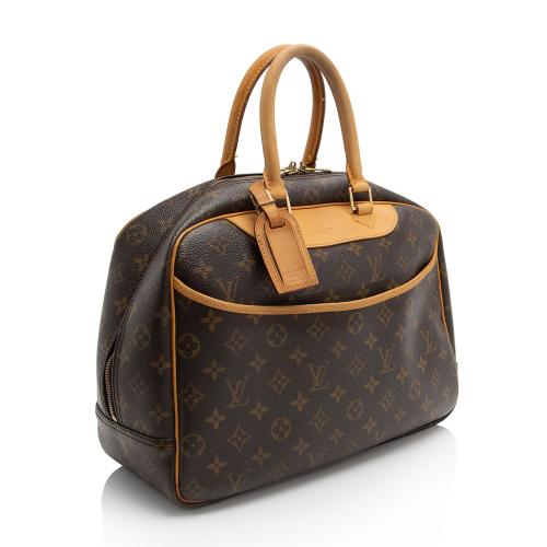 Louis Vuitton Vintage Monogram Canvas Deauville Satchel