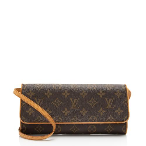 Louis Vuitton Vintage Monogram Canvas Pochette Twin GM Shoulder Bag