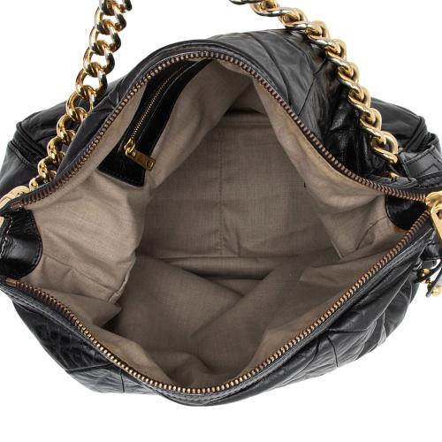 Marc Jacobs Quilted Leather Stam Hobo