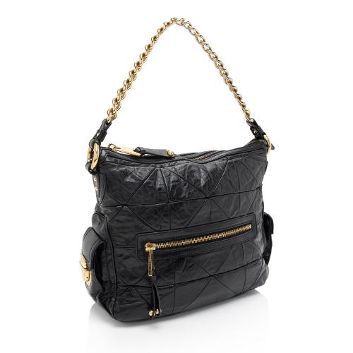 Marc Jacobs Quilted Leather Stam Hobo