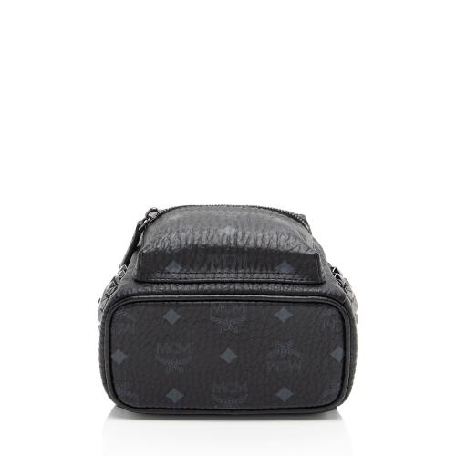 MCM Visetos Studded Stark Baby Backpack