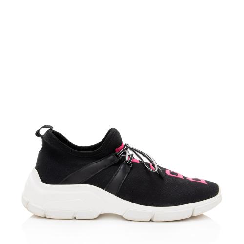 Prada Knit Logo Sneakers - Size 6.5 / 36.5