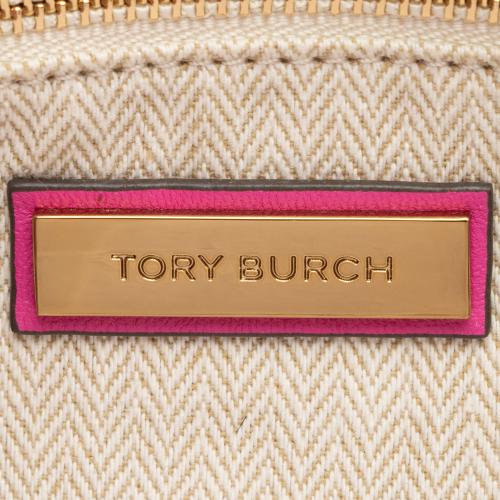 Tory Burch Chevron Leather Kira Top Handle