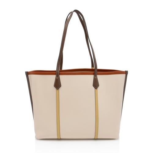 Tory Burch Leather Perry Triple Compartment Tote