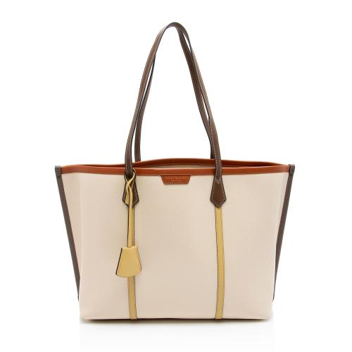 Tory Burch Leather Perry Triple Compartment Tote