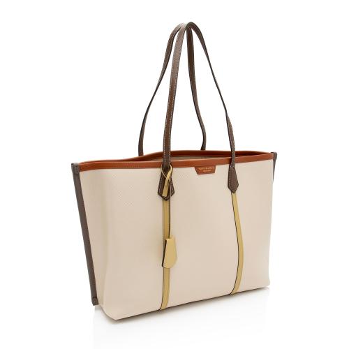 Tory Burch Leather Perry Triple Compartment Tote